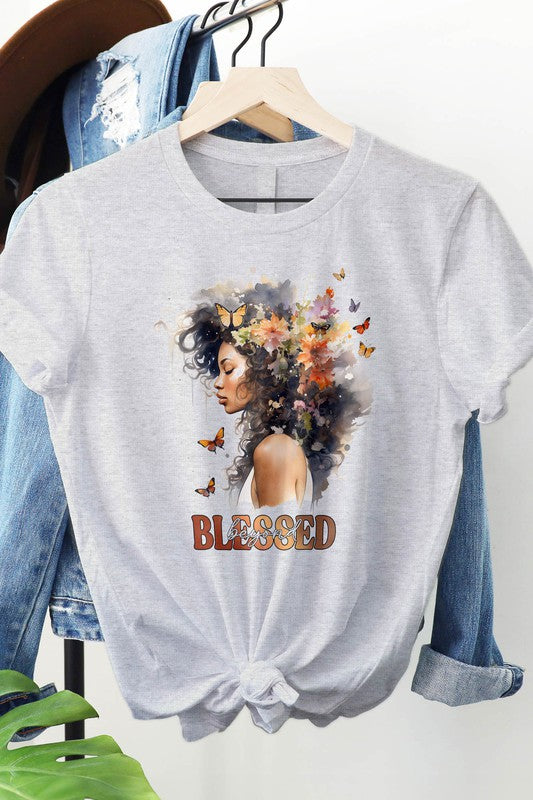 Beyond Blessed, Black History Month Graphic Tee - lolaluxeshop