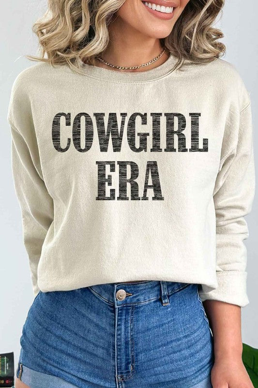 COWGIRL ERA GRAPHIC SWEATSHIRT - lolaluxeshop