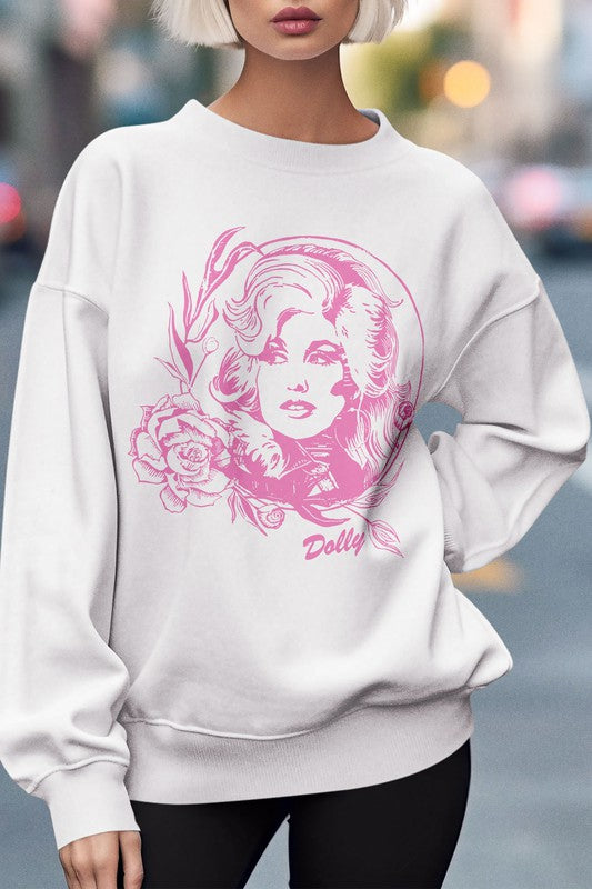 Dolly Graphic Sweatshirt - lolaluxeshop