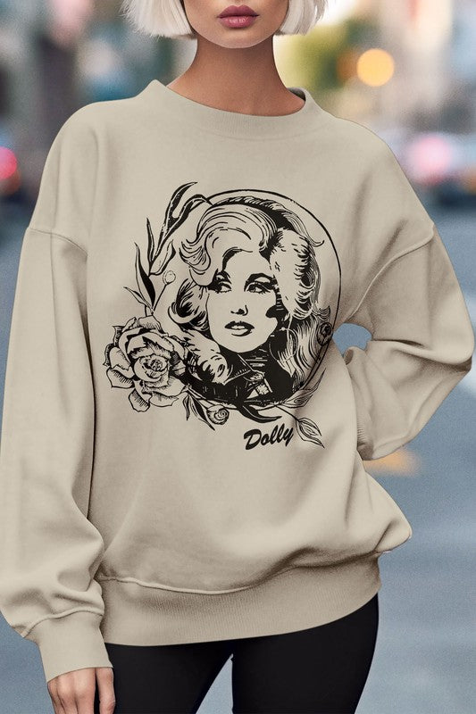 Dolly Graphic Sweatshirt - lolaluxeshop