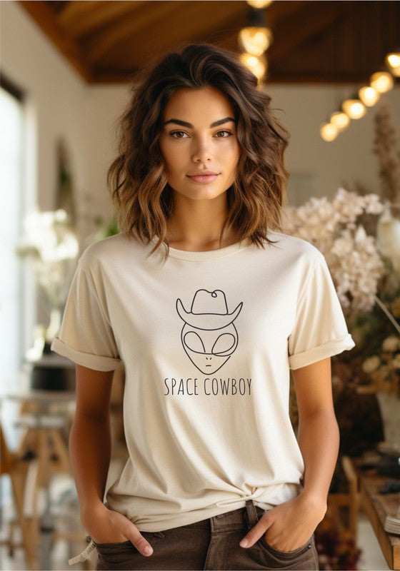 Space Cowboy Graphic Tee - lolaluxeshop