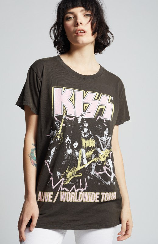 KISS Alive Tour Unisex Tee - lolaluxeshop