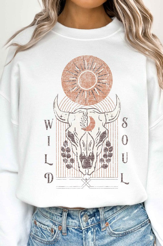 WILD SOUL OVERSIZED SWEATSHIRT - lolaluxeshop