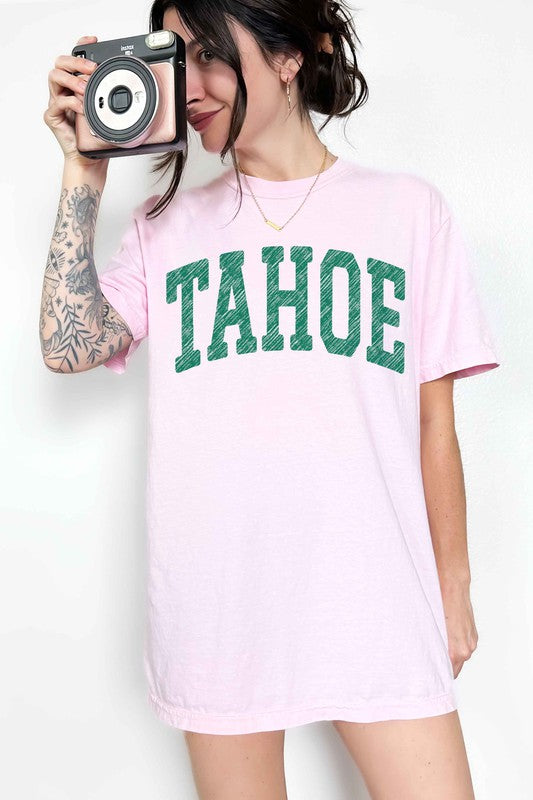 TAHOE CALIFORNIA NEVADA GRAPHIC TEE - lolaluxeshop