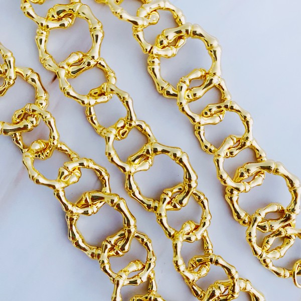 Artfully Linked Chain Necklace - lolaluxeshop