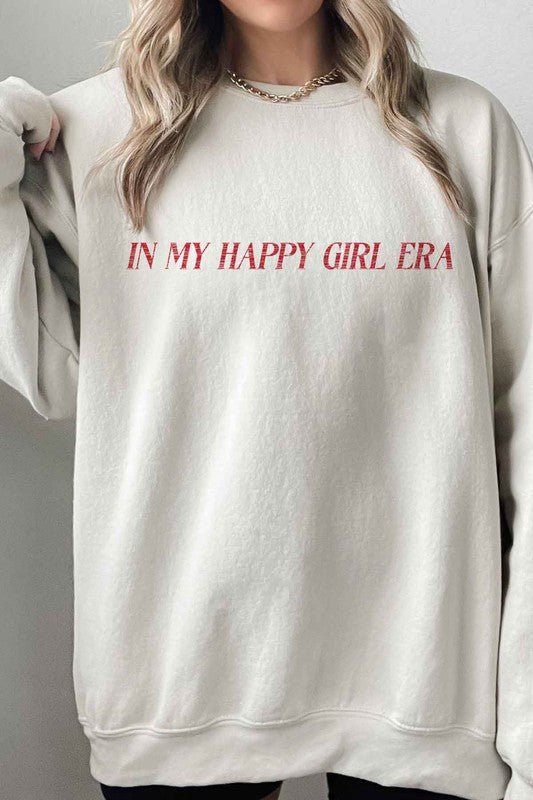 IN MY HAPPY GIRL ERA OVERSIZED SWEATSHIRT - lolaluxeshop