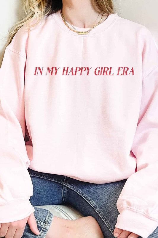 IN MY HAPPY GIRL ERA OVERSIZED SWEATSHIRT - lolaluxeshop