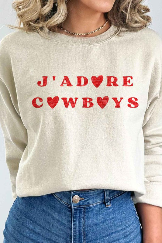 JADORE COWBOYS GRAPHIC SWEATSHIRT - lolaluxeshop