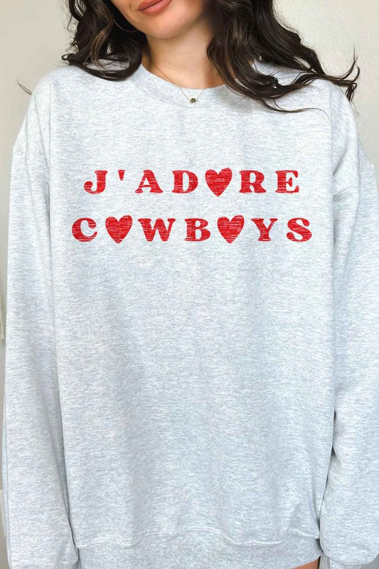 JADORE COWBOYS GRAPHIC SWEATSHIRT - lolaluxeshop