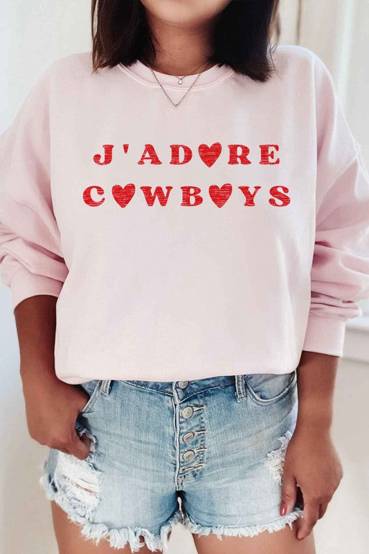 JADORE COWBOYS GRAPHIC SWEATSHIRT - lolaluxeshop