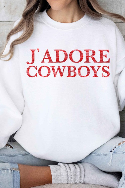 JADORE COWBOYS GRAPHIC SWEATSHIRT - lolaluxeshop