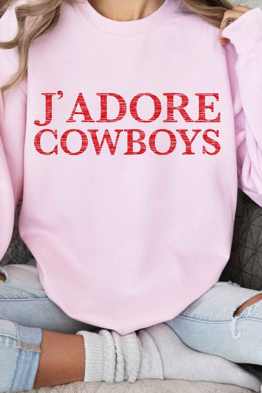 JADORE COWBOYS GRAPHIC SWEATSHIRT - lolaluxeshop