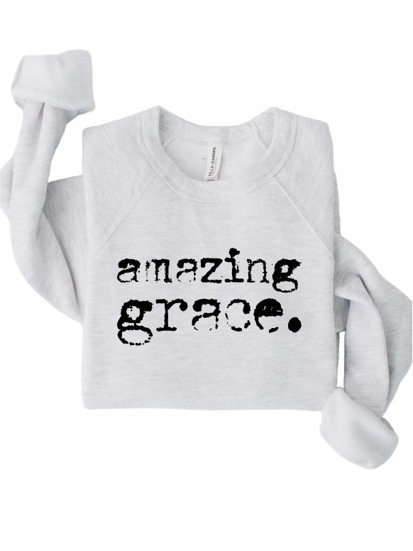 Amazing Grace Premium Crewneck Sweatshirt - lolaluxeshop