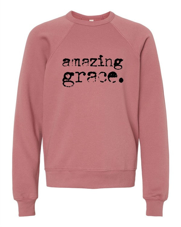 Amazing Grace Premium Crewneck Sweatshirt - lolaluxeshop