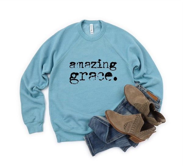 Amazing Grace Premium Crewneck Sweatshirt - lolaluxeshop