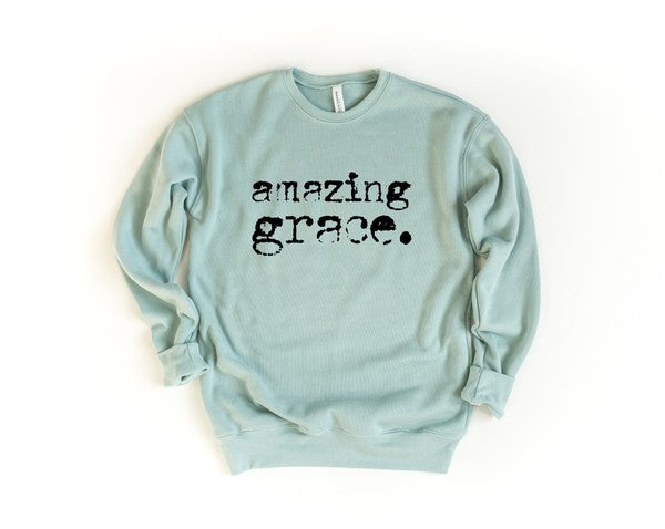 Amazing Grace Premium Crewneck Sweatshirt - lolaluxeshop