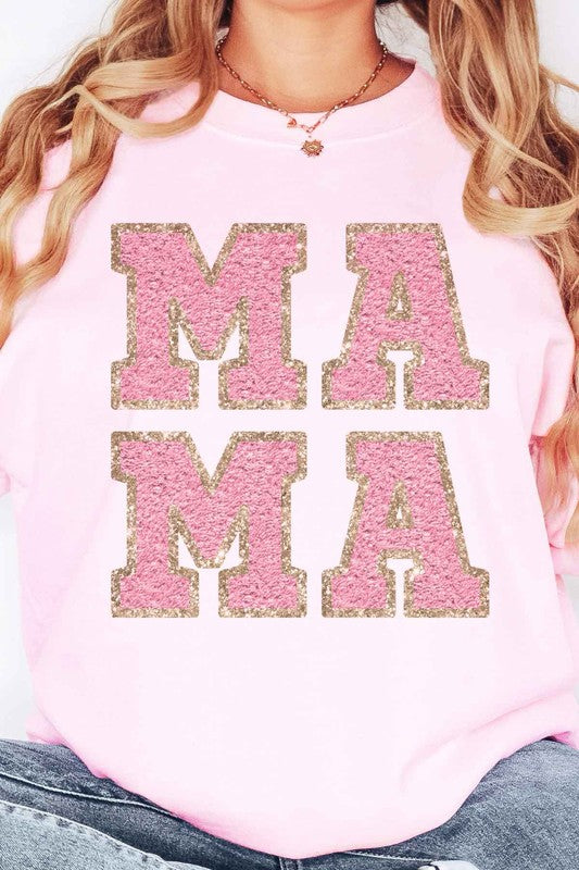 MAMA OVERSIZED GRAPHIC SWEATSHIRT - lolaluxeshop