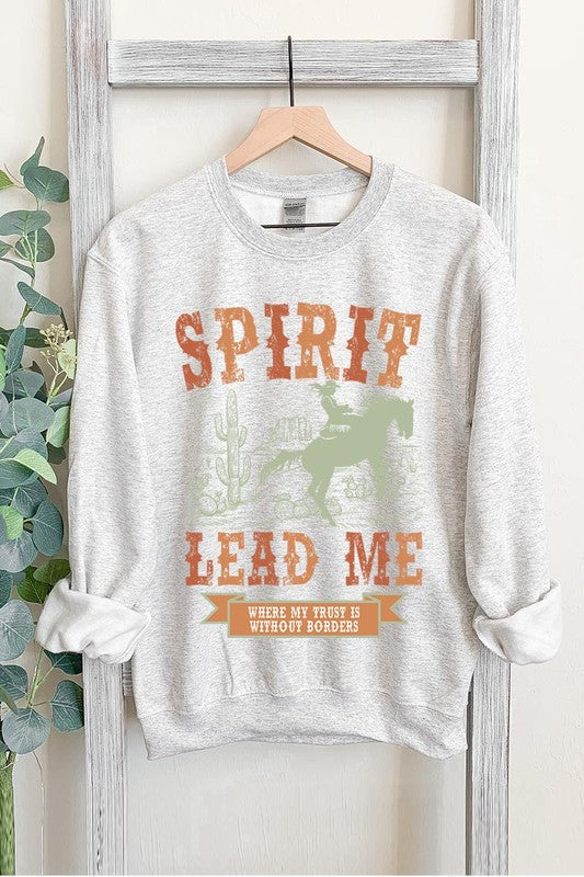 Desert Worship Spirit Graphic Fleece Sweatshirts - lolaluxeshop