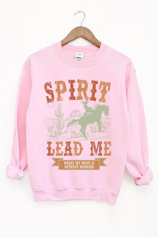 Desert Worship Spirit Graphic Fleece Sweatshirts - lolaluxeshop