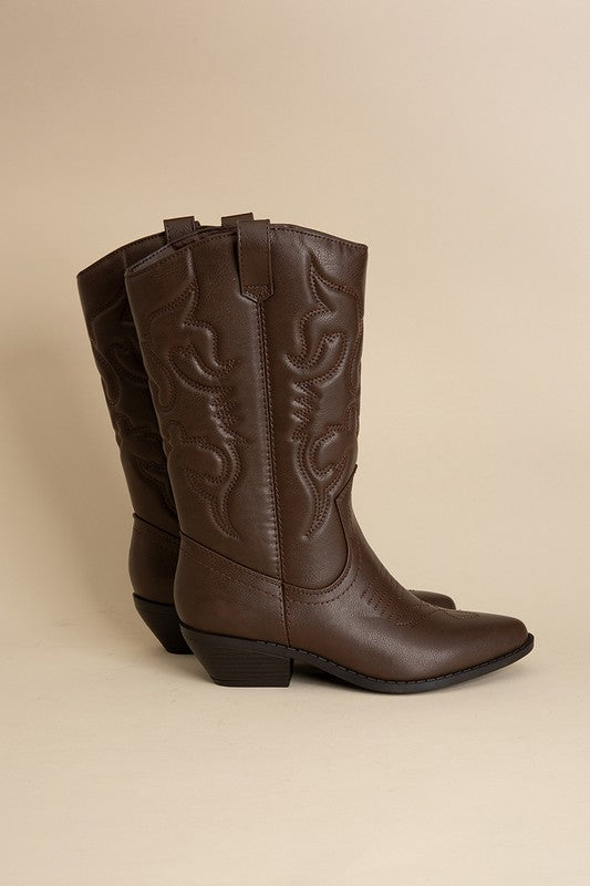 Rerun Western Boots - lolaluxeshop