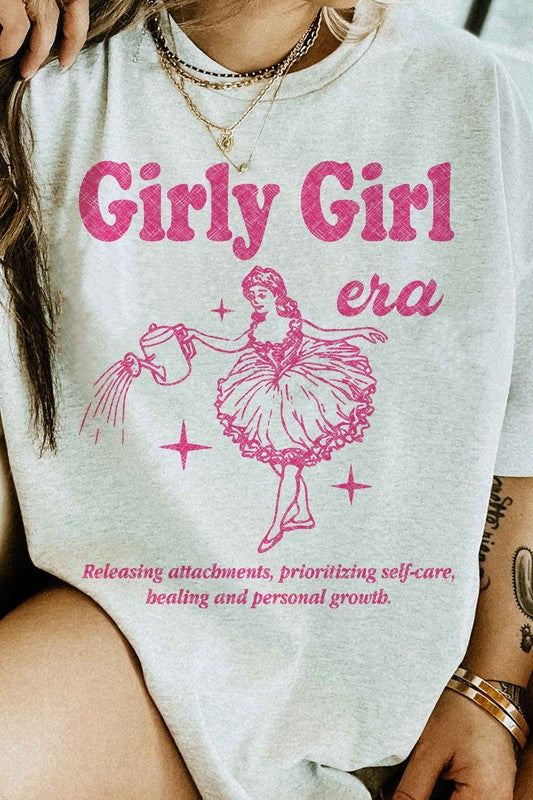 GIRLY GIRL ERA GRAPHIC TEE - lolaluxeshop