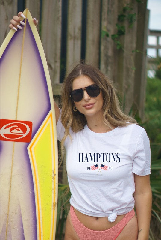 Hamptons 1999 Graphic Tee - lolaluxeshop