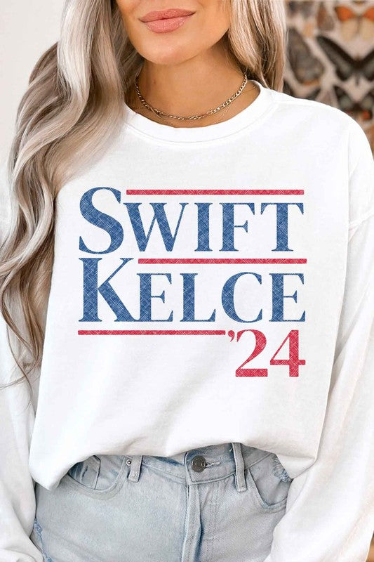 PRESIDENTIAL ELECTION 2024 GRAPHIC SWEATSHIRT - lolaluxeshop