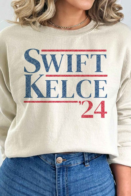 PRESIDENTIAL ELECTION 2024 GRAPHIC SWEATSHIRT - lolaluxeshop