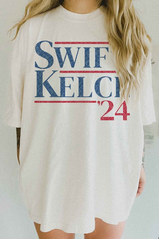 PRESIDENTIAL ELECTION 2024 OVERSIZED TEE - lolaluxeshop