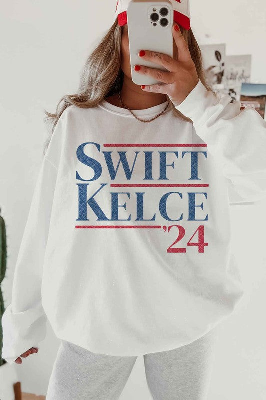 PRESIDENTIAL ELECTION 2024 OVERSIZED SWEATSHIRT - lolaluxeshop