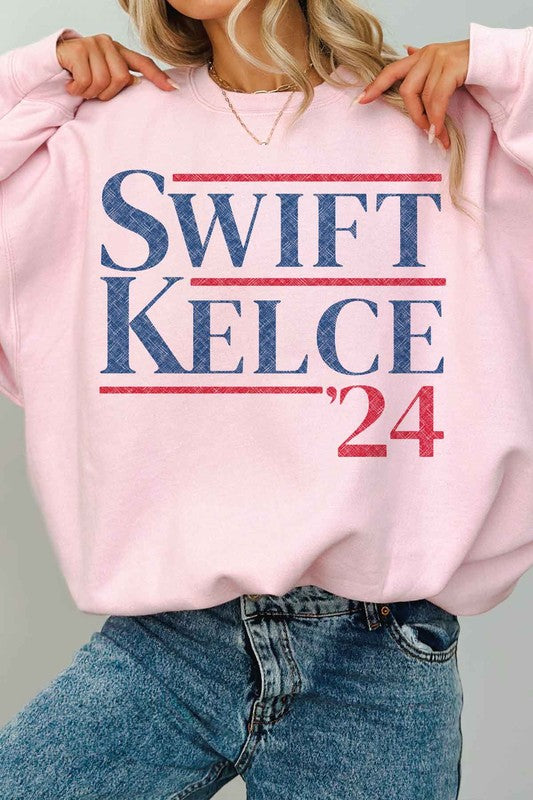 PRESIDENTIAL ELECTION 2024 OVERSIZED SWEATSHIRT - lolaluxeshop