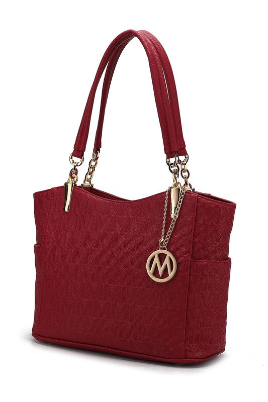 MKF Collection Malika M Signature Satchel by Mia K - lolaluxeshop