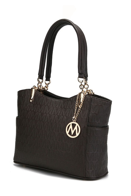 MKF Collection Malika M Signature Satchel by Mia K - lolaluxeshop