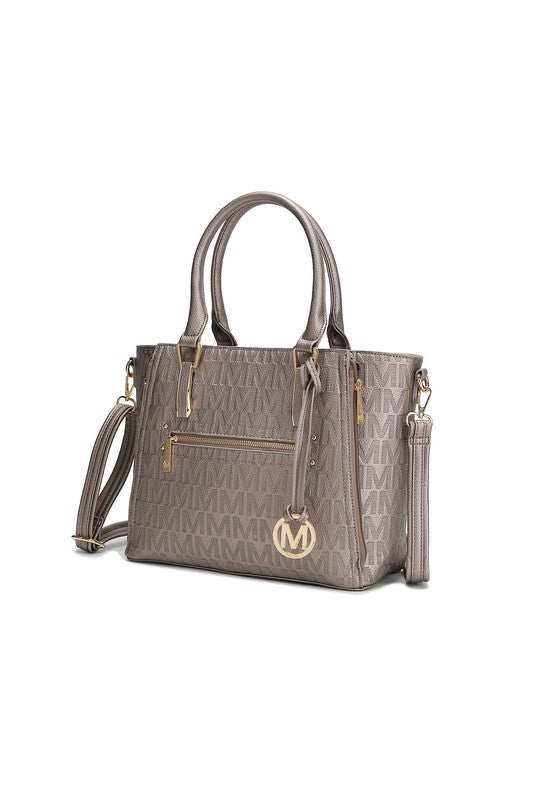 MKF Cairo M Signature Satchel Bag by Mia K - lolaluxeshop