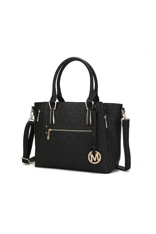 MKF Cairo M Signature Satchel Bag by Mia K - lolaluxeshop