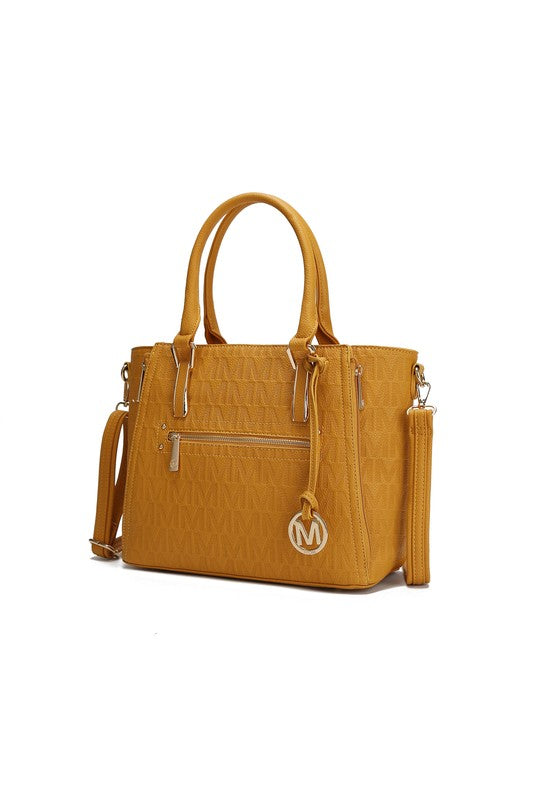 MKF Cairo M Signature Satchel Bag by Mia K - lolaluxeshop