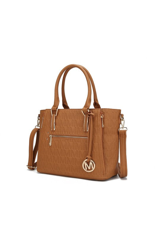 MKF Cairo M Signature Satchel Bag by Mia K - lolaluxeshop