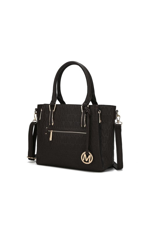 MKF Cairo M Signature Satchel Bag by Mia K - lolaluxeshop