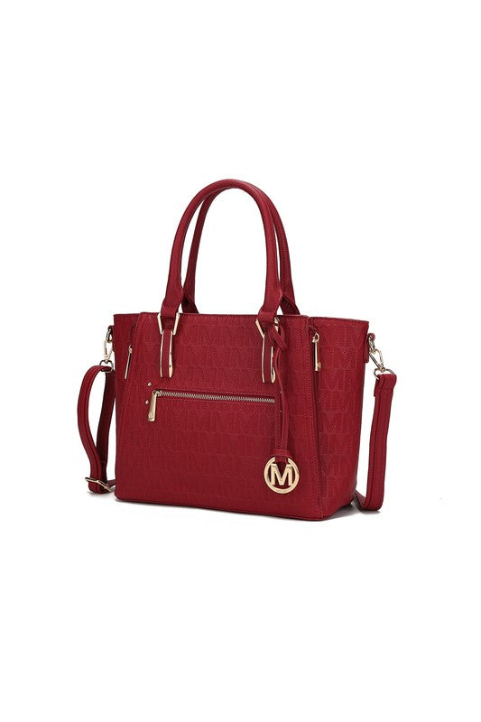 MKF Cairo M Signature Satchel Bag by Mia K - lolaluxeshop