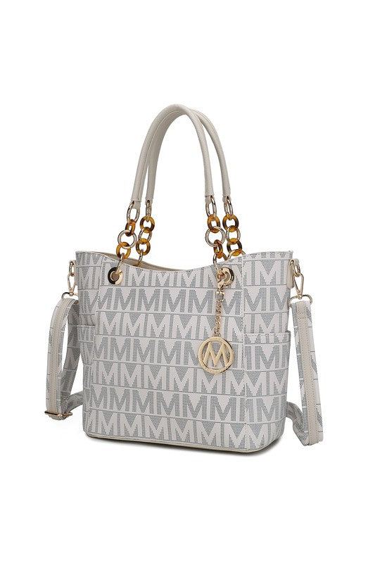 MKF Kissaten Milan M Signature Tote by Mia K - lolaluxeshop