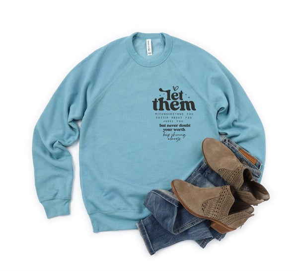 Let Them Bella Premium Sweatshirt - lolaluxeshop