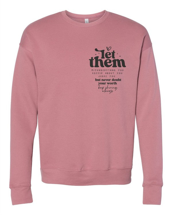 Let Them Bella Premium Sweatshirt - lolaluxeshop