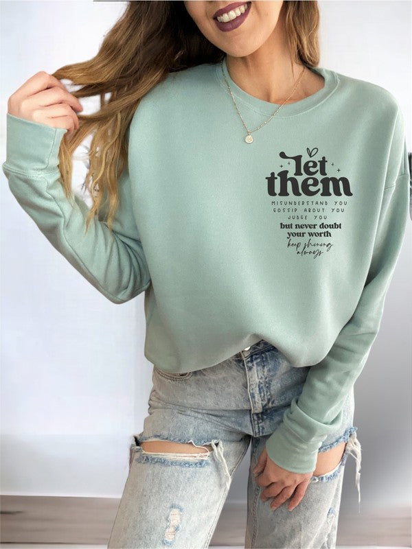 Let Them Bella Premium Sweatshirt - lolaluxeshop