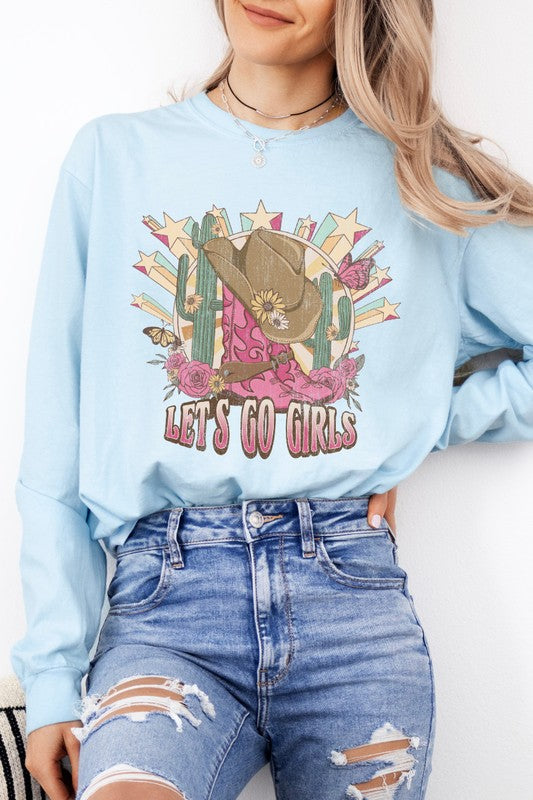 Let's Go Girls Nashville Country Music Graphic Tee