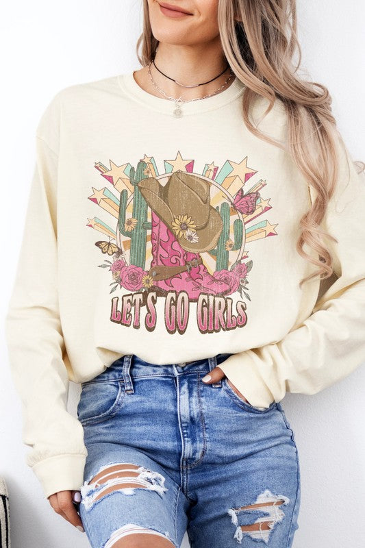 Let's Go Girls Nashville Country Music Graphic Tee