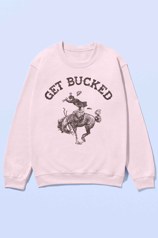 GET BUCKED WESTERN COUNTRY OVERSIZED SWEATSHIRT - lolaluxeshop