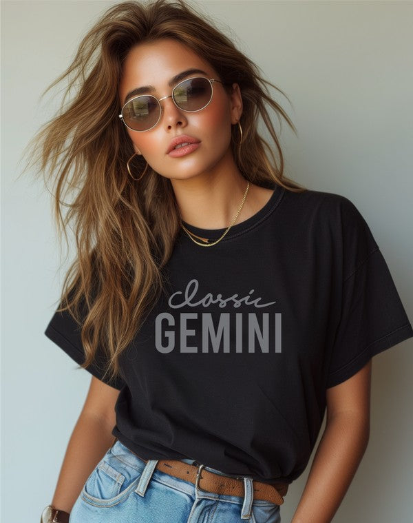 Classic Gemini Graphic Tee - lolaluxeshop