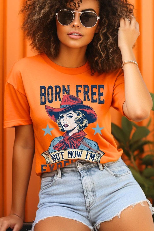 Born Free But Now I'm Expensive Graphic T Shirts