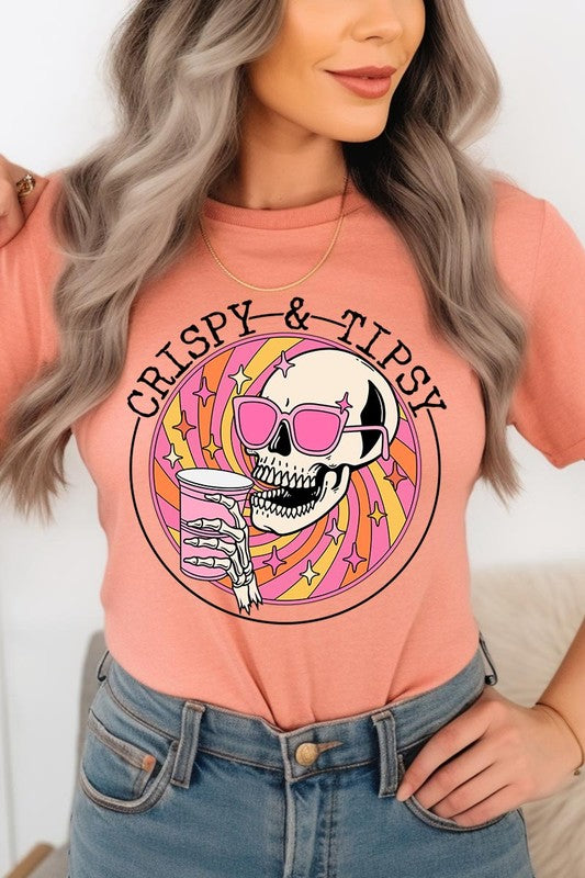 Crispy&Tipsy Graphic T Shirts - lolaluxeshop