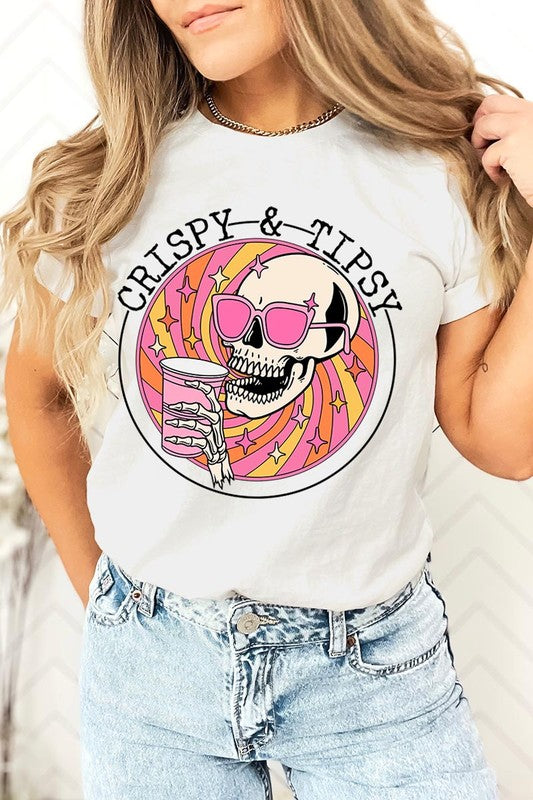 Crispy&Tipsy Graphic T Shirts - lolaluxeshop